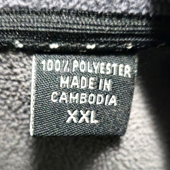 Zodiac Men's PerformX Gray Fleece fmFull Zip Up Jacket Size XXL - Picture 14 of 15